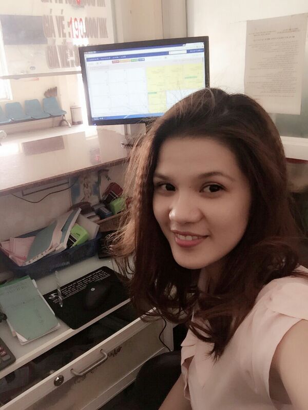 Chị Kiều Châu – nhân viên phòng vé Liên Hưng – cảm nhận về phần mềm bán vé xe khách VBMS