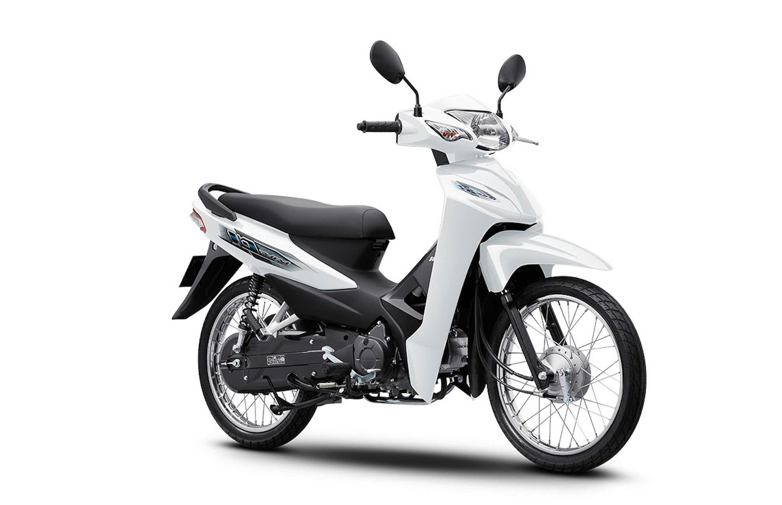Xe số 110cc Honda Wave Alpha 2024 trắng