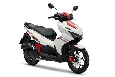 Xa tay ga 125cc Honda Airblade đời 2026 trắng đen